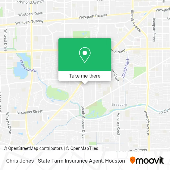 Chris Jones - State Farm Insurance Agent map
