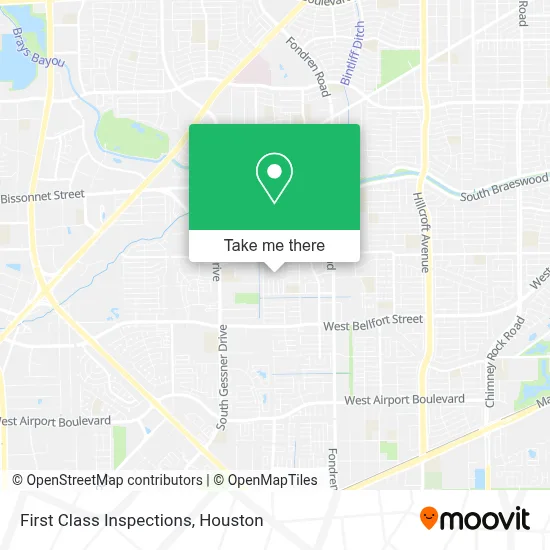 First Class Inspections map