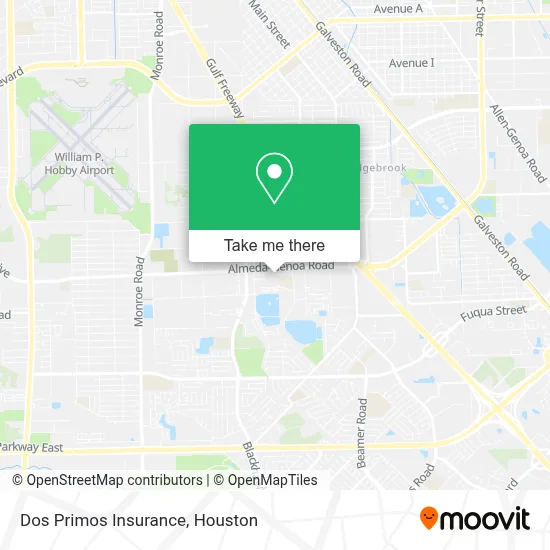 Dos Primos Insurance map