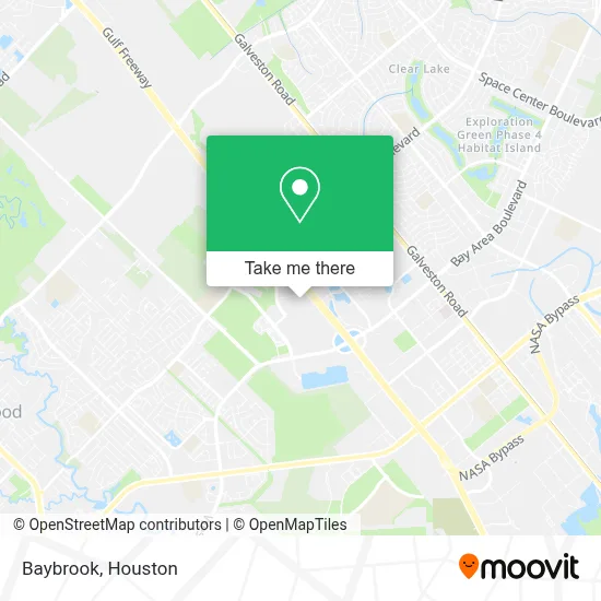 Baybrook map