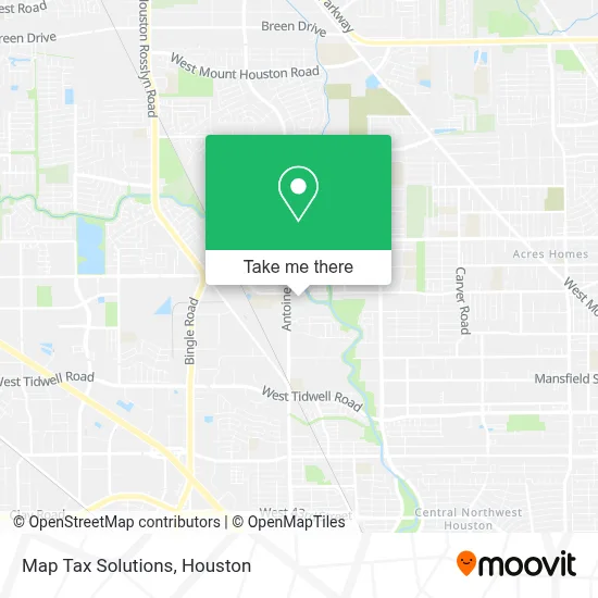 Map Tax Solutions map