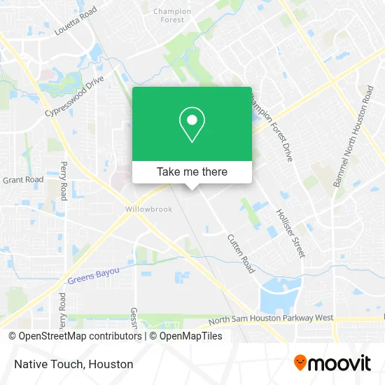 Native Touch map