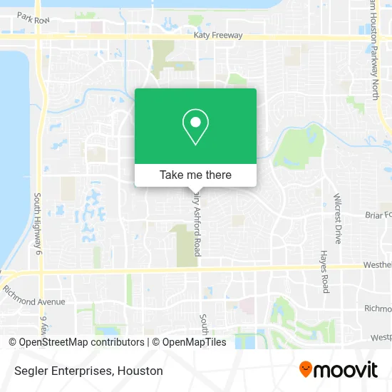 Segler Enterprises map