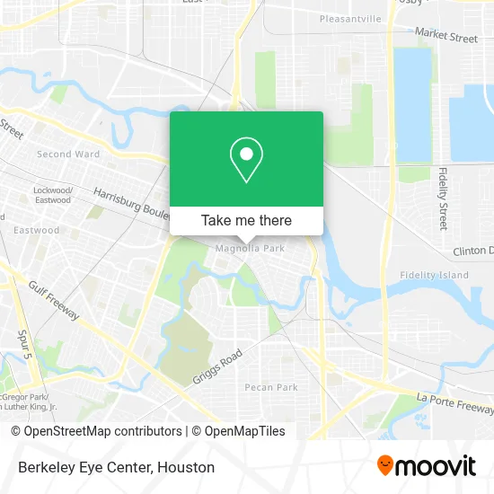 Berkeley Eye Center map