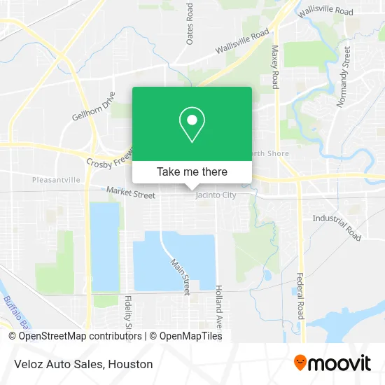 Veloz Auto Sales map