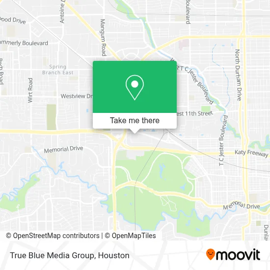 True Blue Media Group map