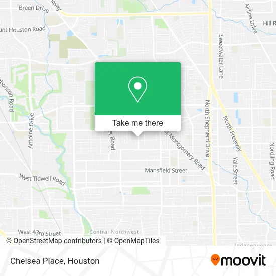 Chelsea Place map