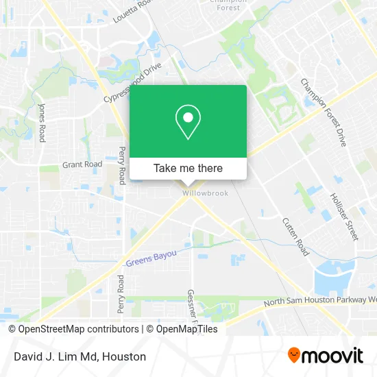 David J. Lim Md map