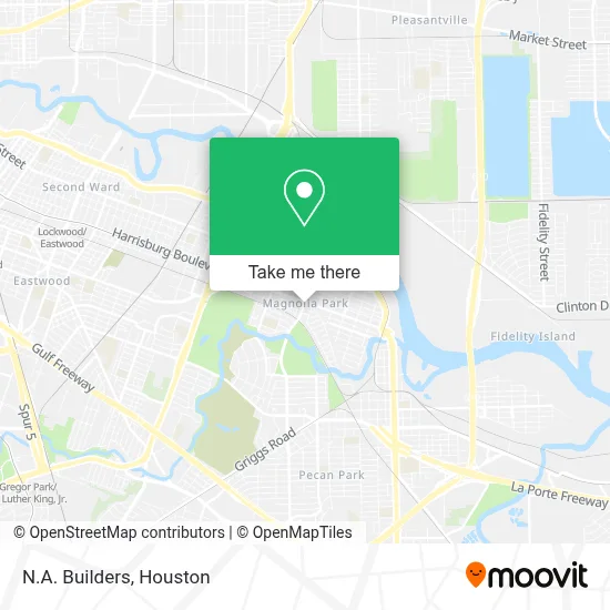 N.A. Builders map