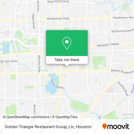 Golden Triangle Restaurant Group, Llc map