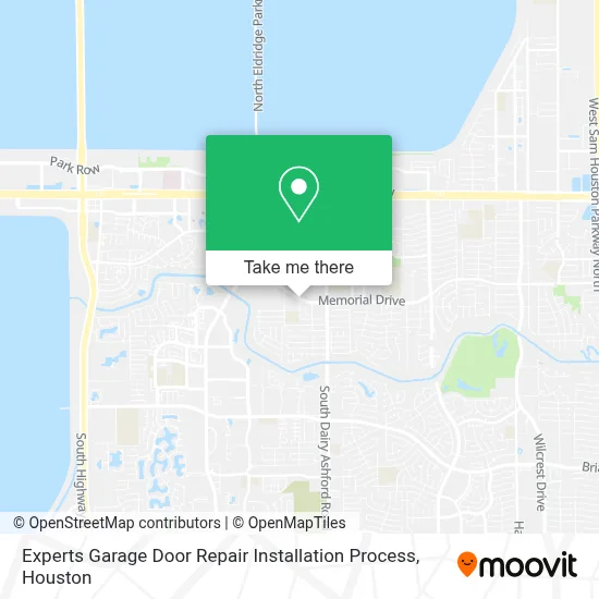 Experts Garage Door Repair Installation Process map