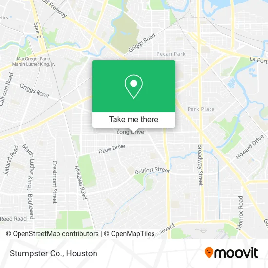 Stumpster Co. map