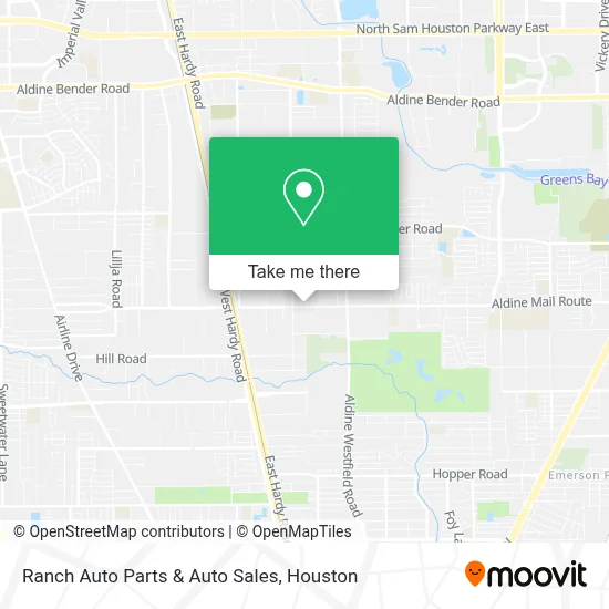 Mapa de Ranch Auto Parts & Auto Sales
