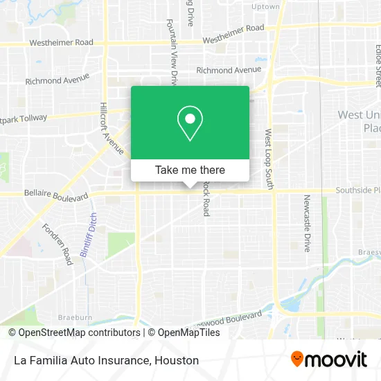 La Familia Auto Insurance map