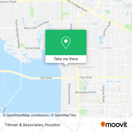 Tillman & Associates map