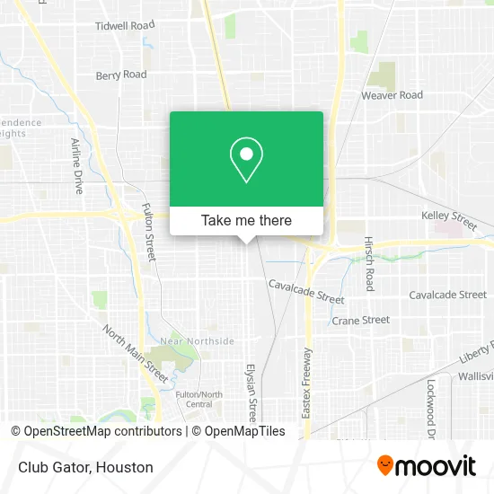 Club Gator map