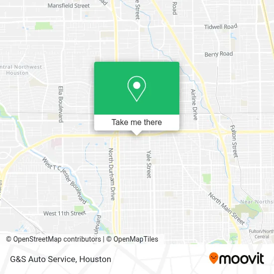 G&S Auto Service map