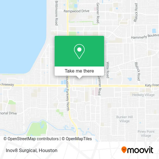 Inov8 Surgical map