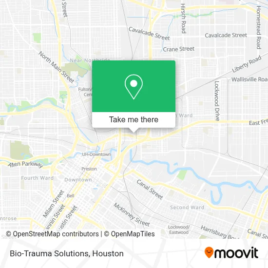 Bio-Trauma Solutions map