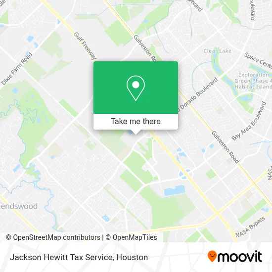 Jackson Hewitt Tax Service map