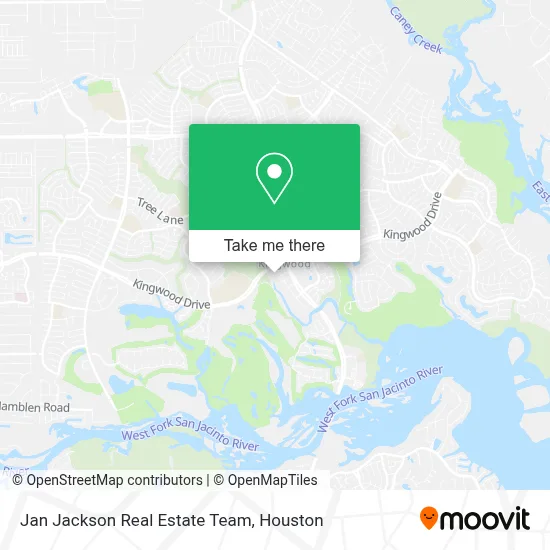 Jan Jackson Real Estate Team map