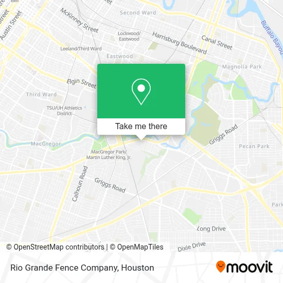 Rio Grande Fence Company map