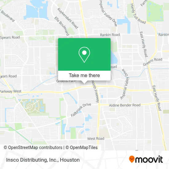 Insco Distributing, Inc. map