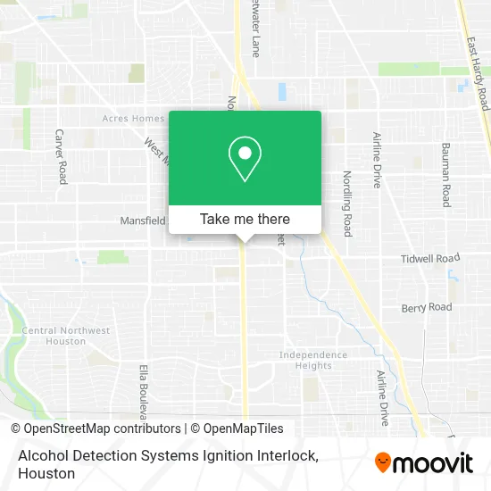 Alcohol Detection Systems Ignition Interlock map