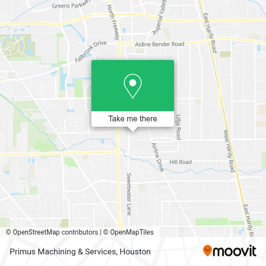 Primus Machining & Services map