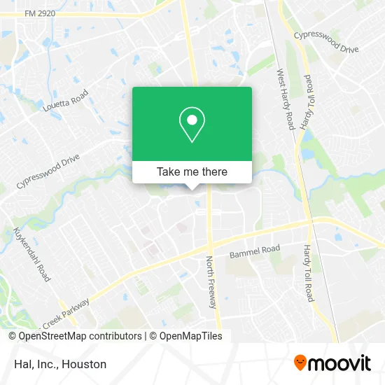Hal, Inc. map
