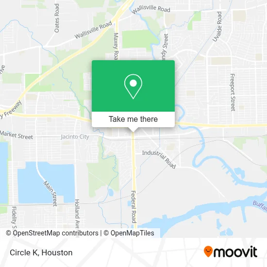 Circle K map
