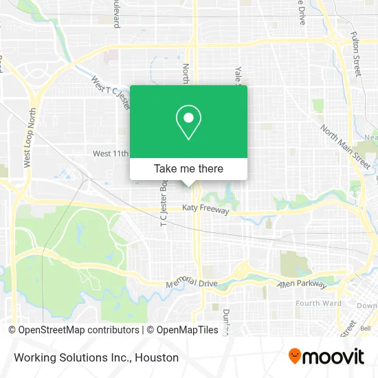 Working Solutions Inc. map