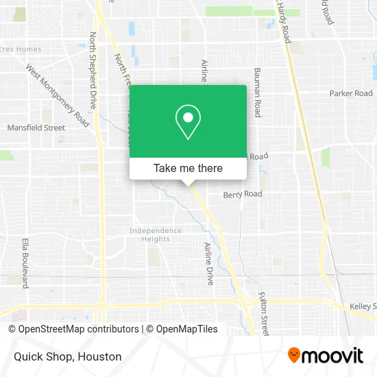 Quick Shop map