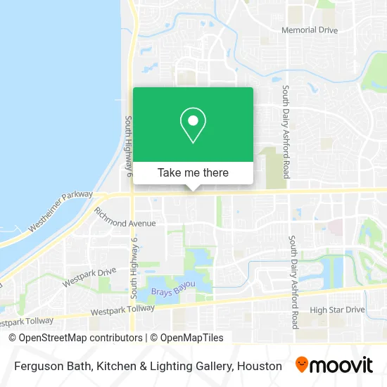 Ferguson Bath, Kitchen & Lighting Gallery map