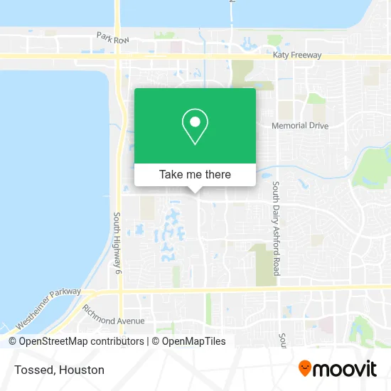 Tossed map