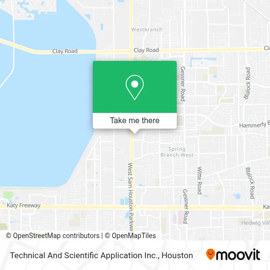 Technical And Scientific Application Inc. map