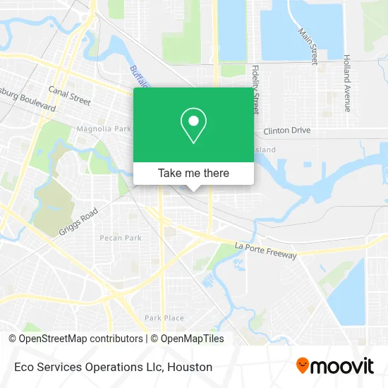 Eco Services Operations Llc map