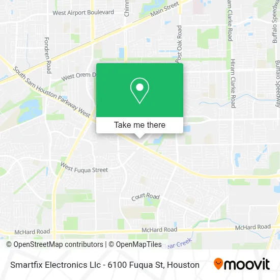 Smartfix Electronics Llc - 6100 Fuqua St map