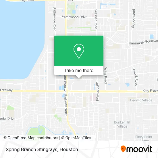Spring Branch Stingrays map