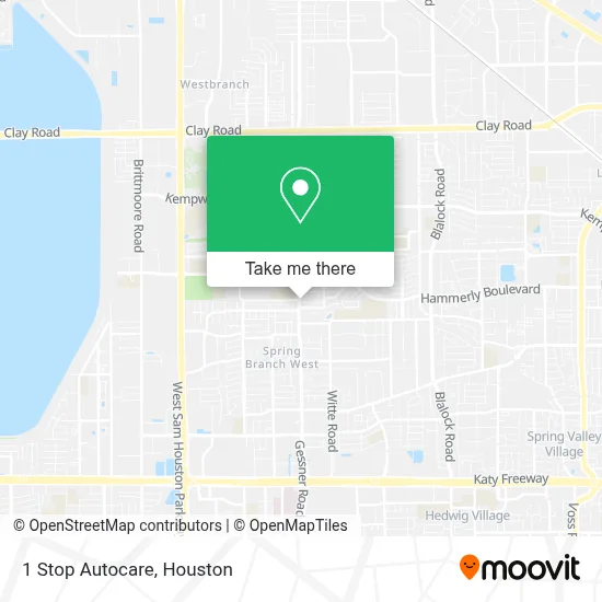 1 Stop Autocare map
