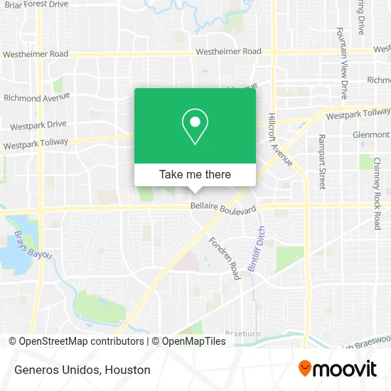 Generos Unidos map