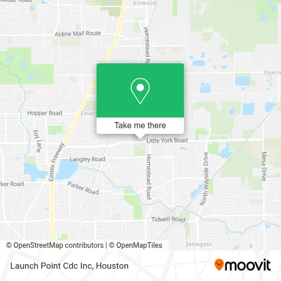 Launch Point Cdc Inc map