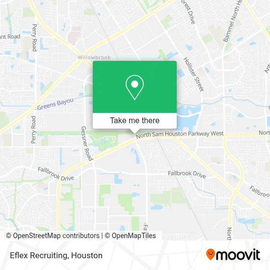 Eflex Recruiting map