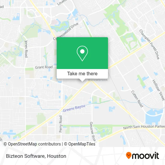 Bizteon Software map