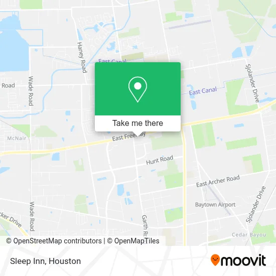 Sleep Inn map