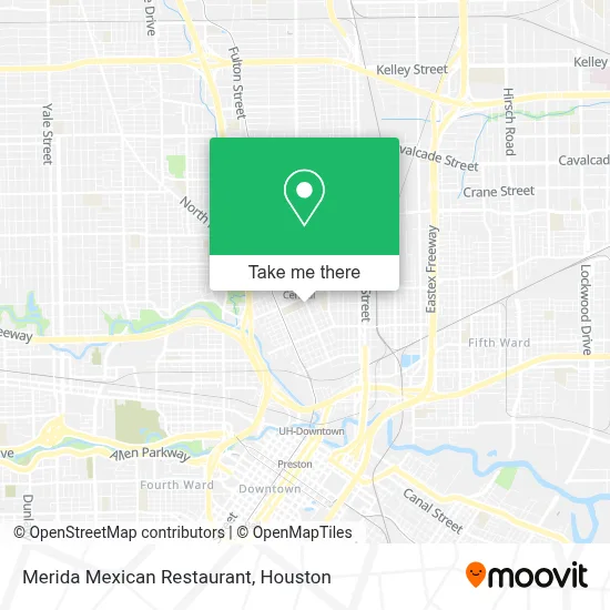 Merida Mexican Restaurant map