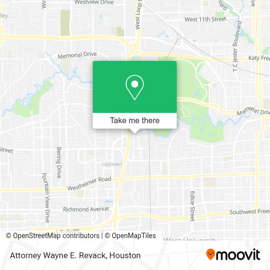 Attorney Wayne E. Revack map