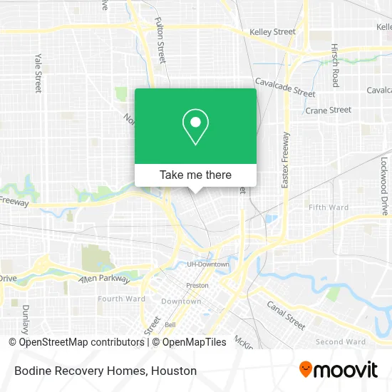 Bodine Recovery Homes map