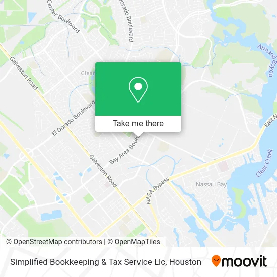 Simplified Bookkeeping & Tax Service Llc map