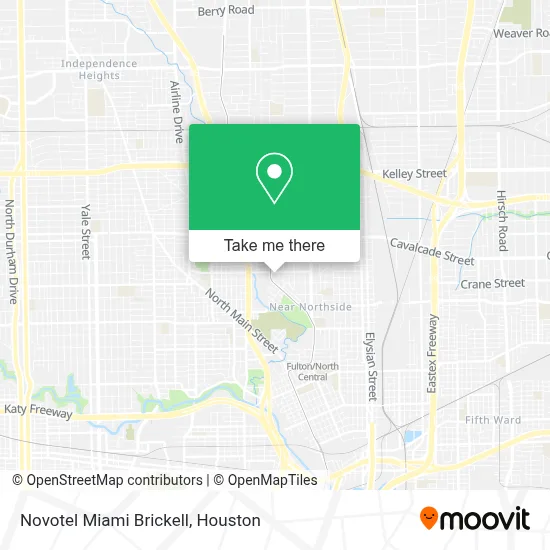 Novotel Miami Brickell map